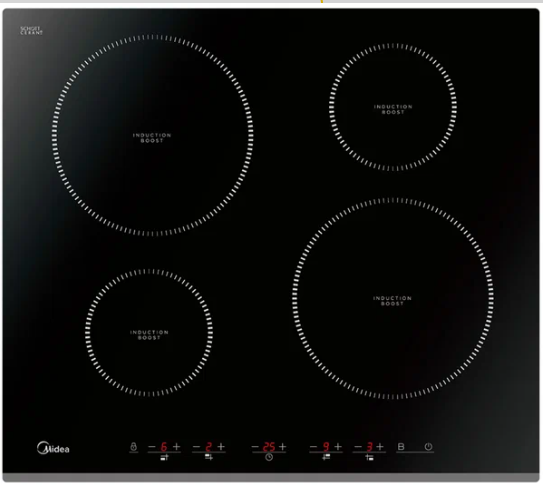 картинка Индукционная варочная поверхность Midea MIH64516F от PlazaTech