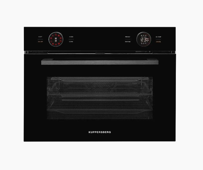 картинка Компактный электрический духовой шкаф Kuppersberg KMW 612 Black от PlazaTech