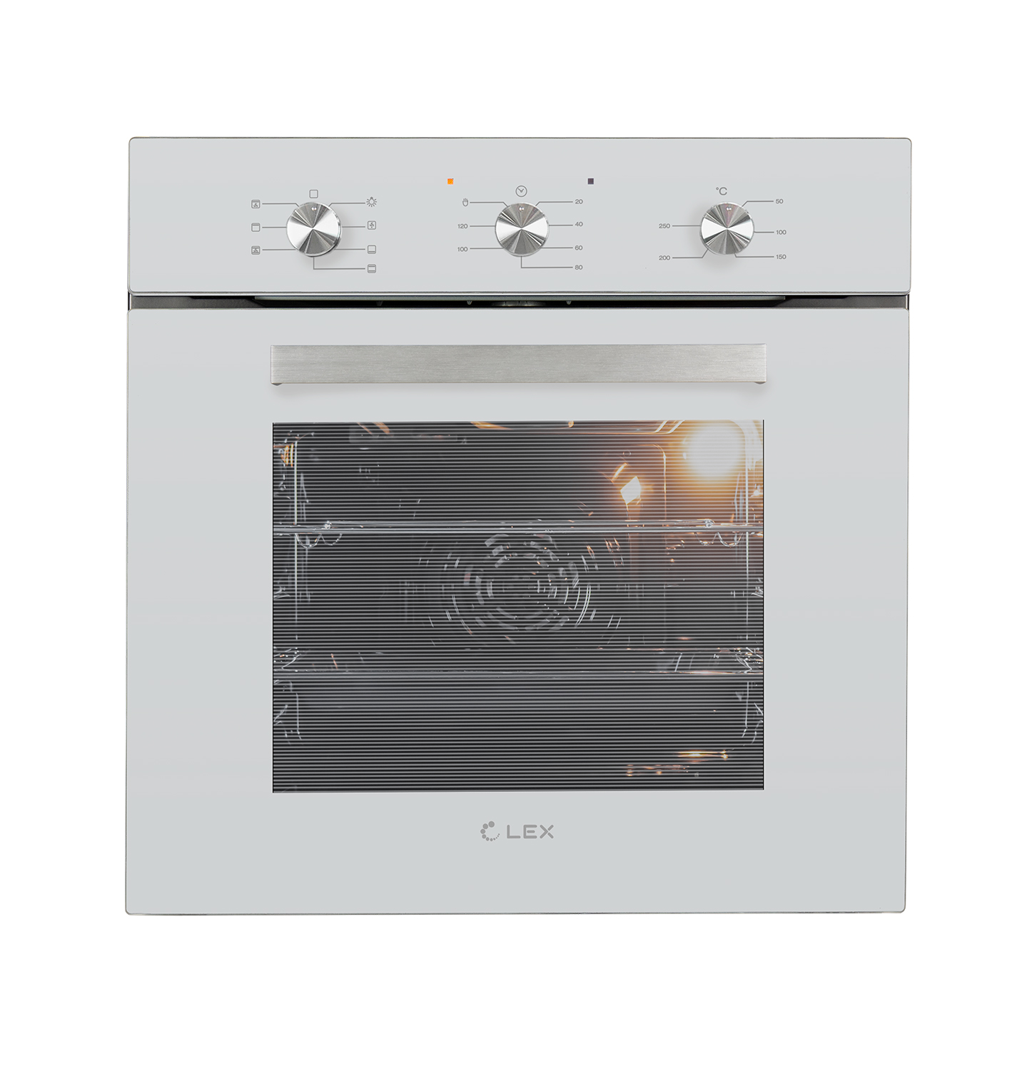 картинка Встраиваемый духовой шкаф электрический Lex EDM 073 WH от PlazaTech