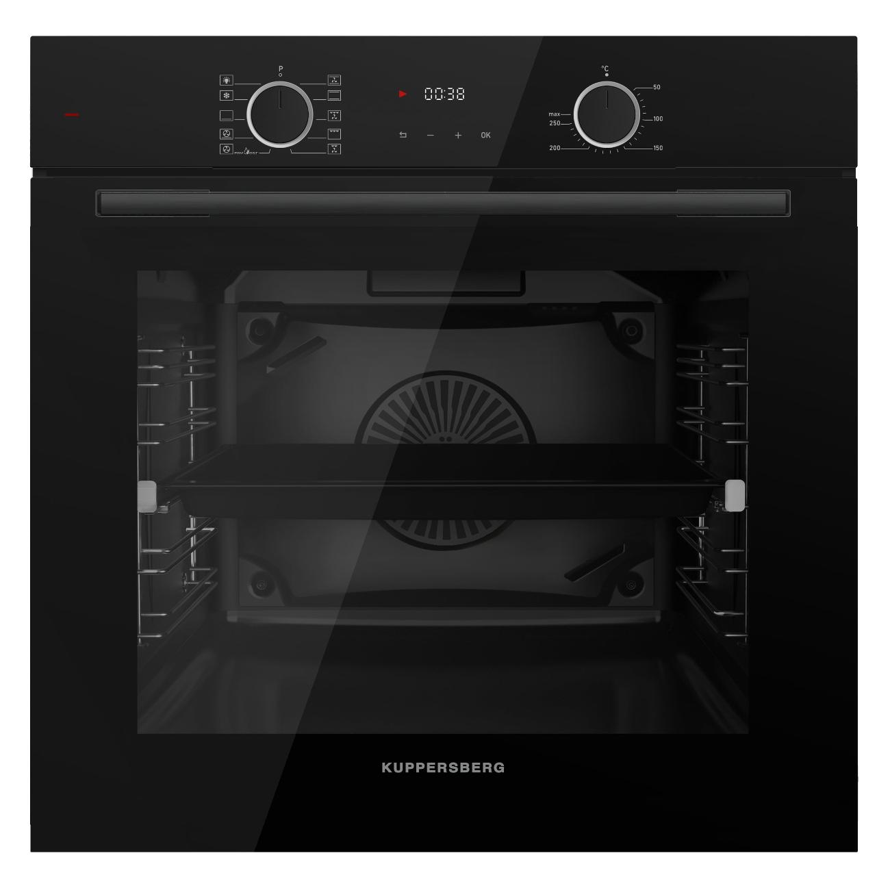 картинка Духовой шкаф электрический Kuppersberg HF 610 B от PlazaTech