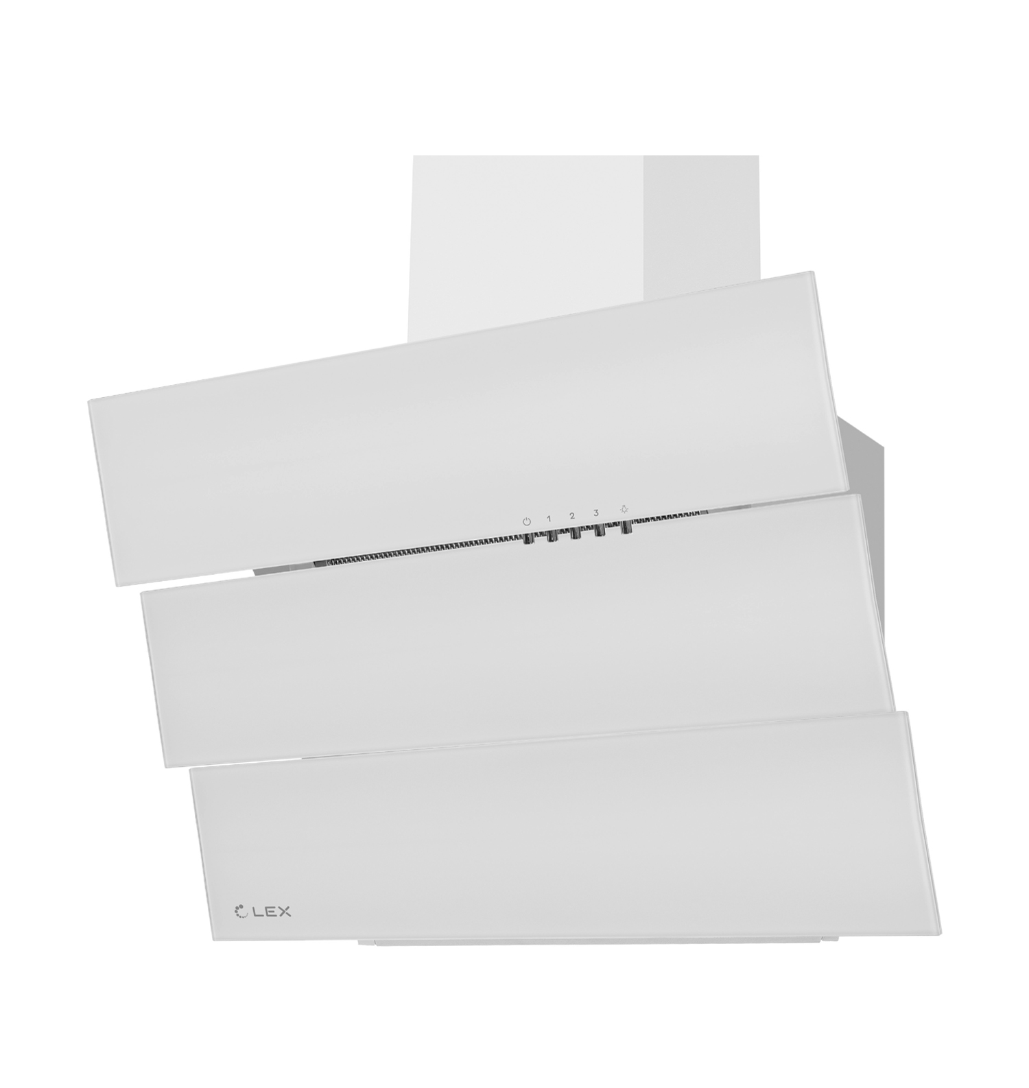 картинка Пристенная вытяжка Lex RIO G 600 WHITE от PlazaTech