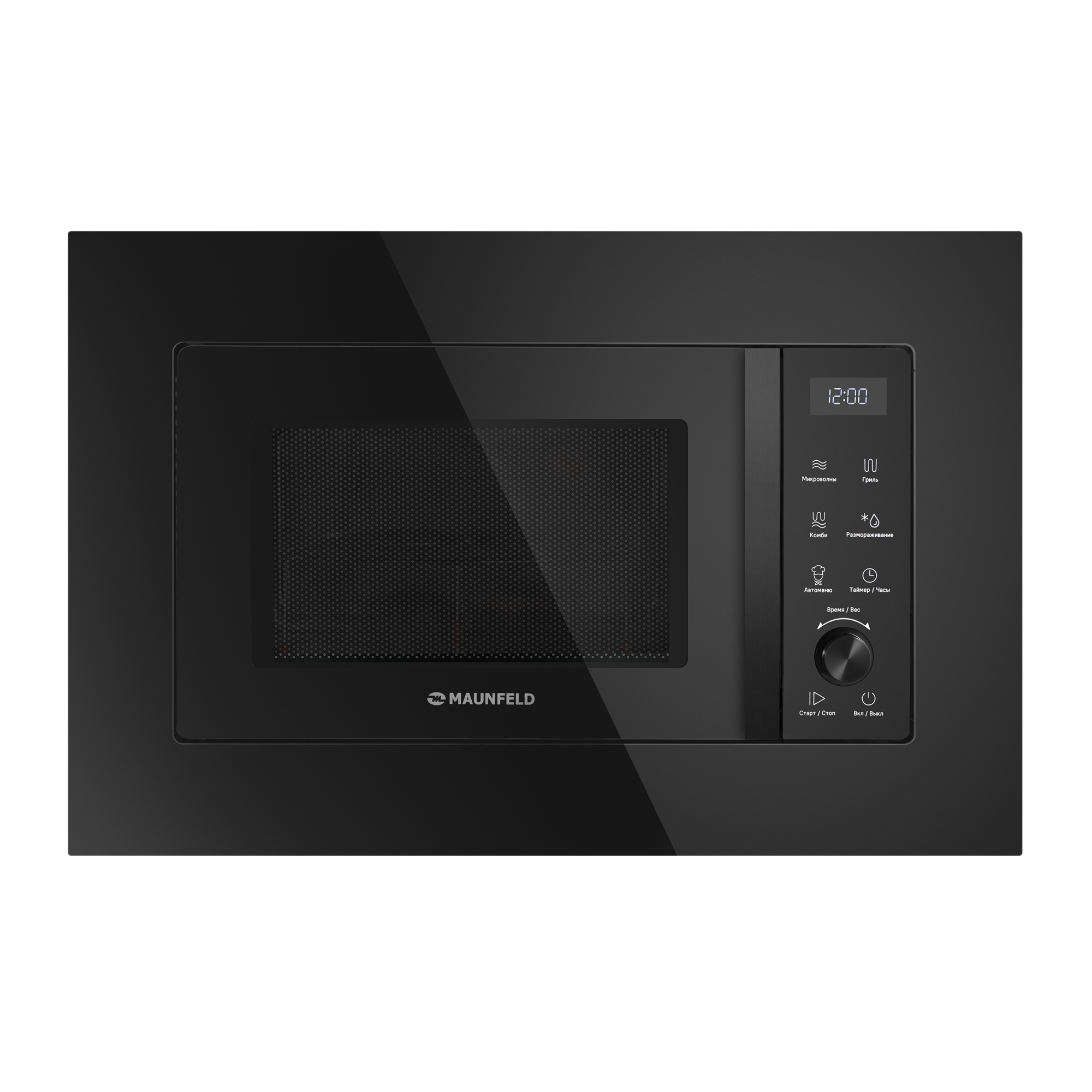 картинка Микроволновая печь встраиваемая MAUNFELD JBMO1225FSGB02 от PlazaTech