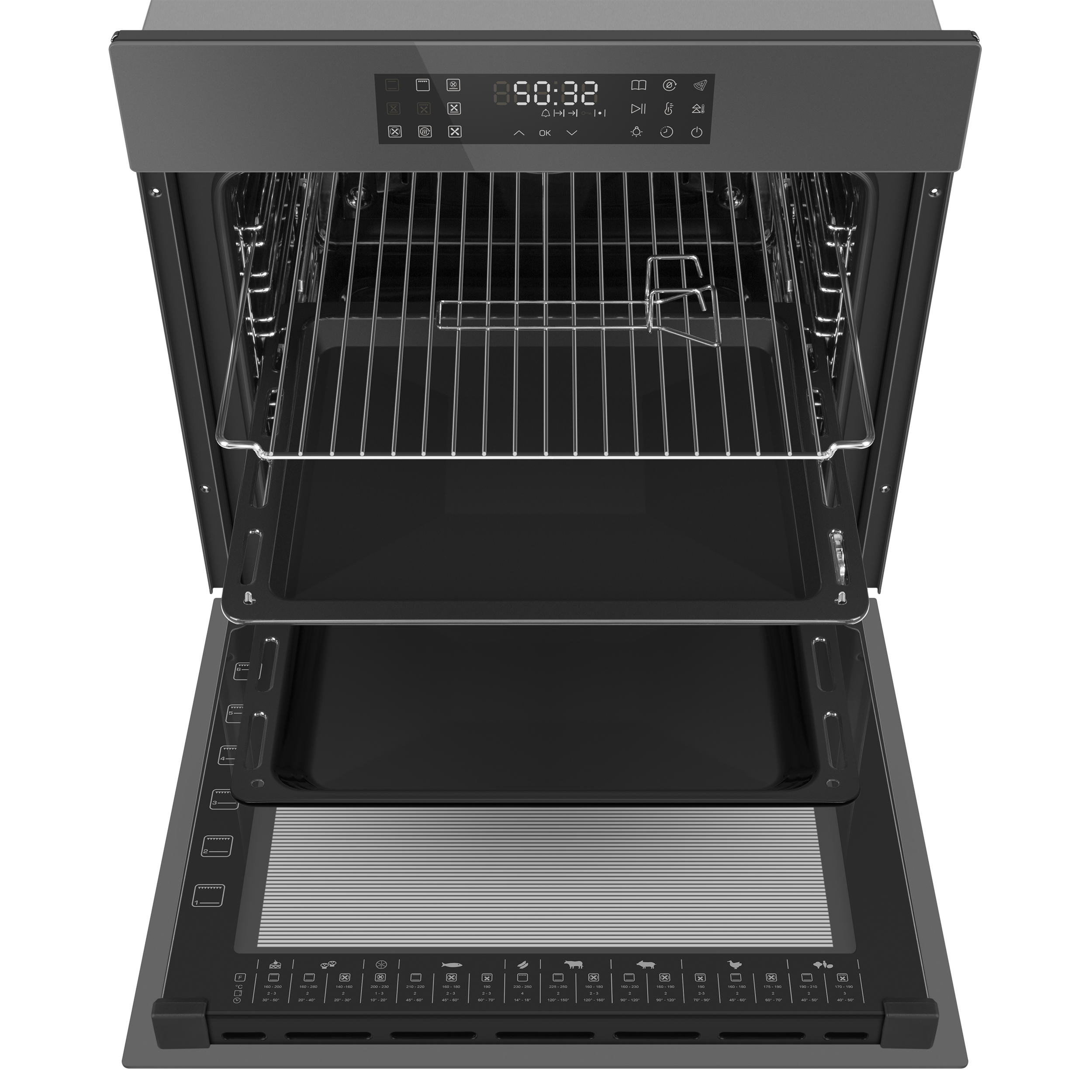 картинка Шкаф духовой электрический MAUNFELD EOEH7614DGR от PlazaTech