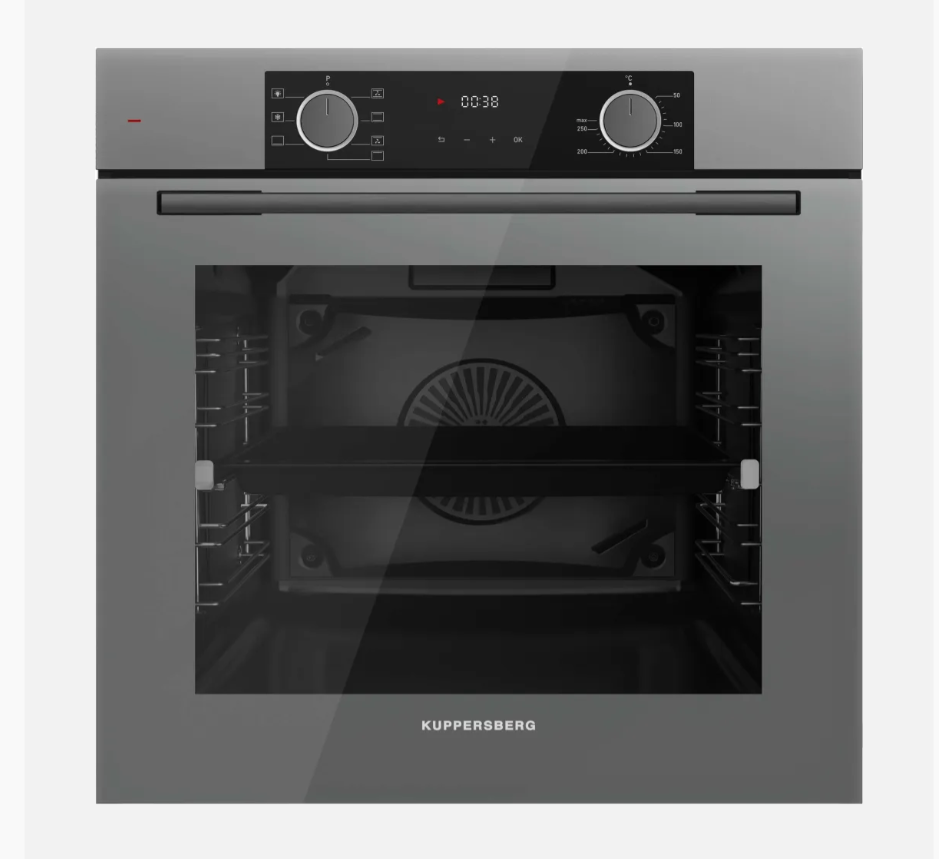 картинка Духовой шкаф электрический Kuppersberg HF 608 GR от PlazaTech