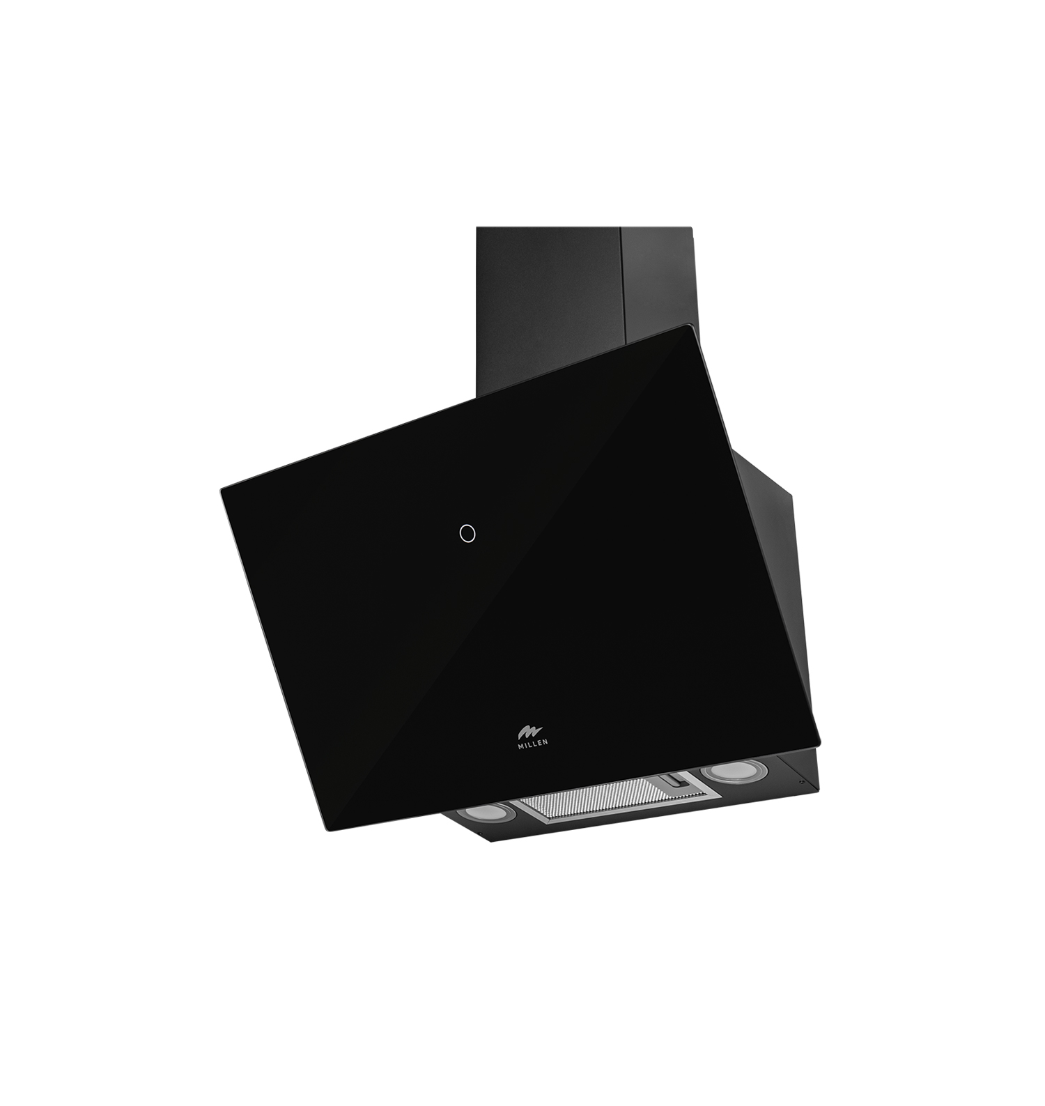 картинка Наклонная кухонная вытяжка MILLEN MKH 601 BL от PlazaTech