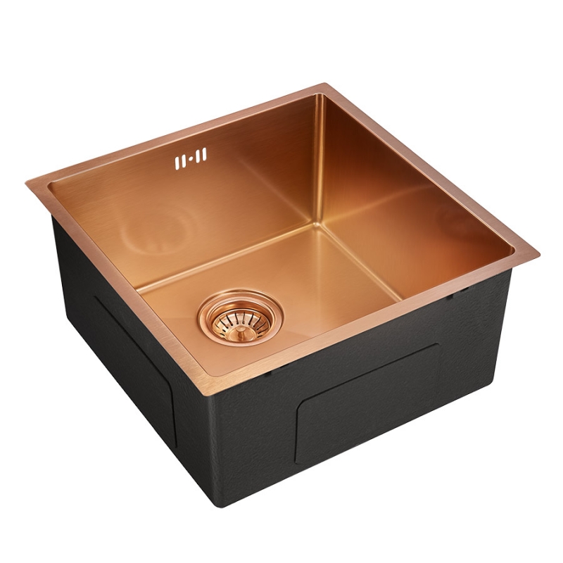 картинка EMB-131 PVD Nano Coppery мойка универсального монтажа от PlazaTech