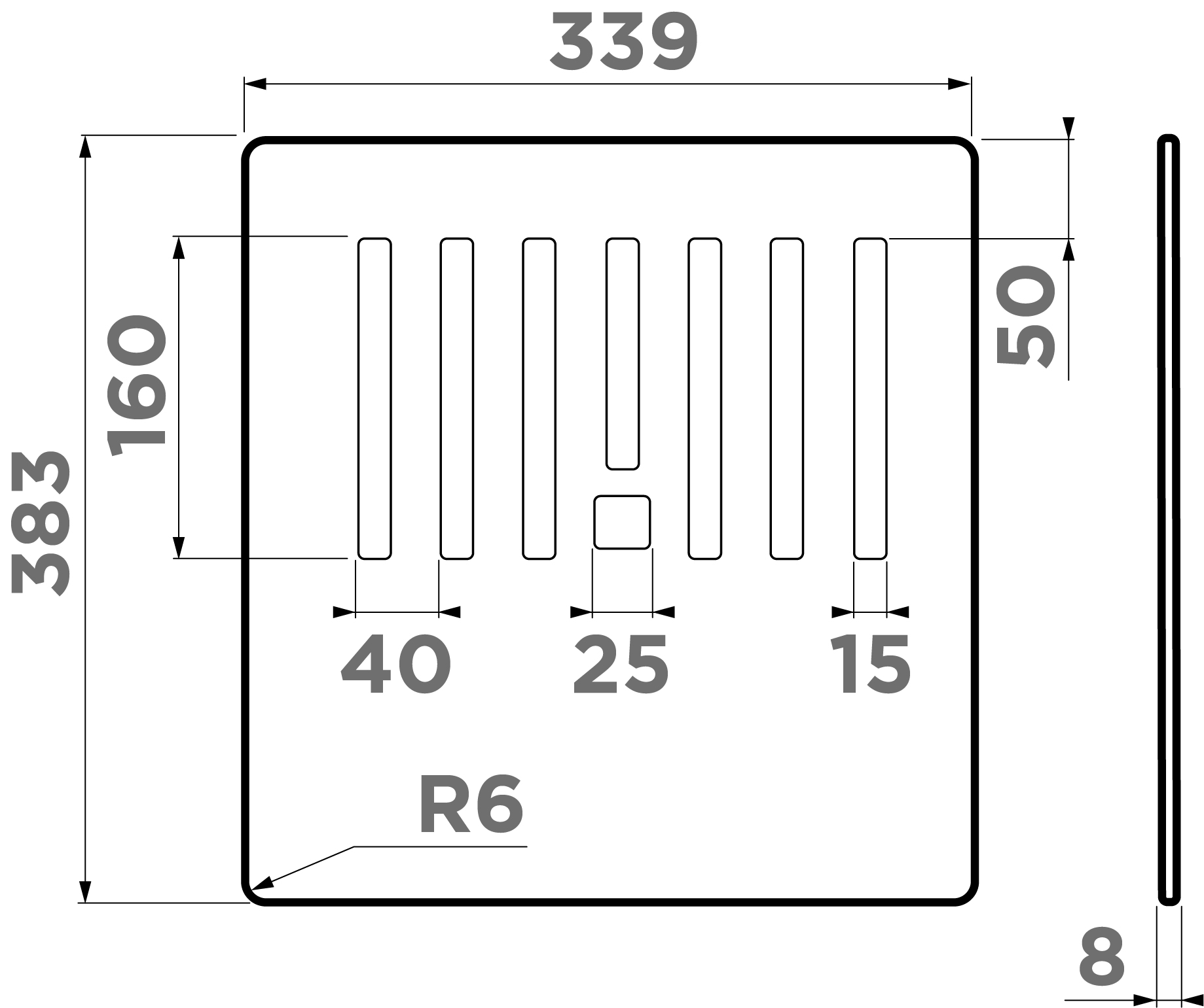 картинка 4999064 Разделочная доска Omoikiri CB-Kitagawa 86-LB-BL от PlazaTech