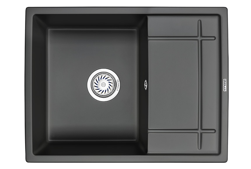 картинка 6501, ТУРМАЛИН, кухонная мойка, кварц от PlazaTech