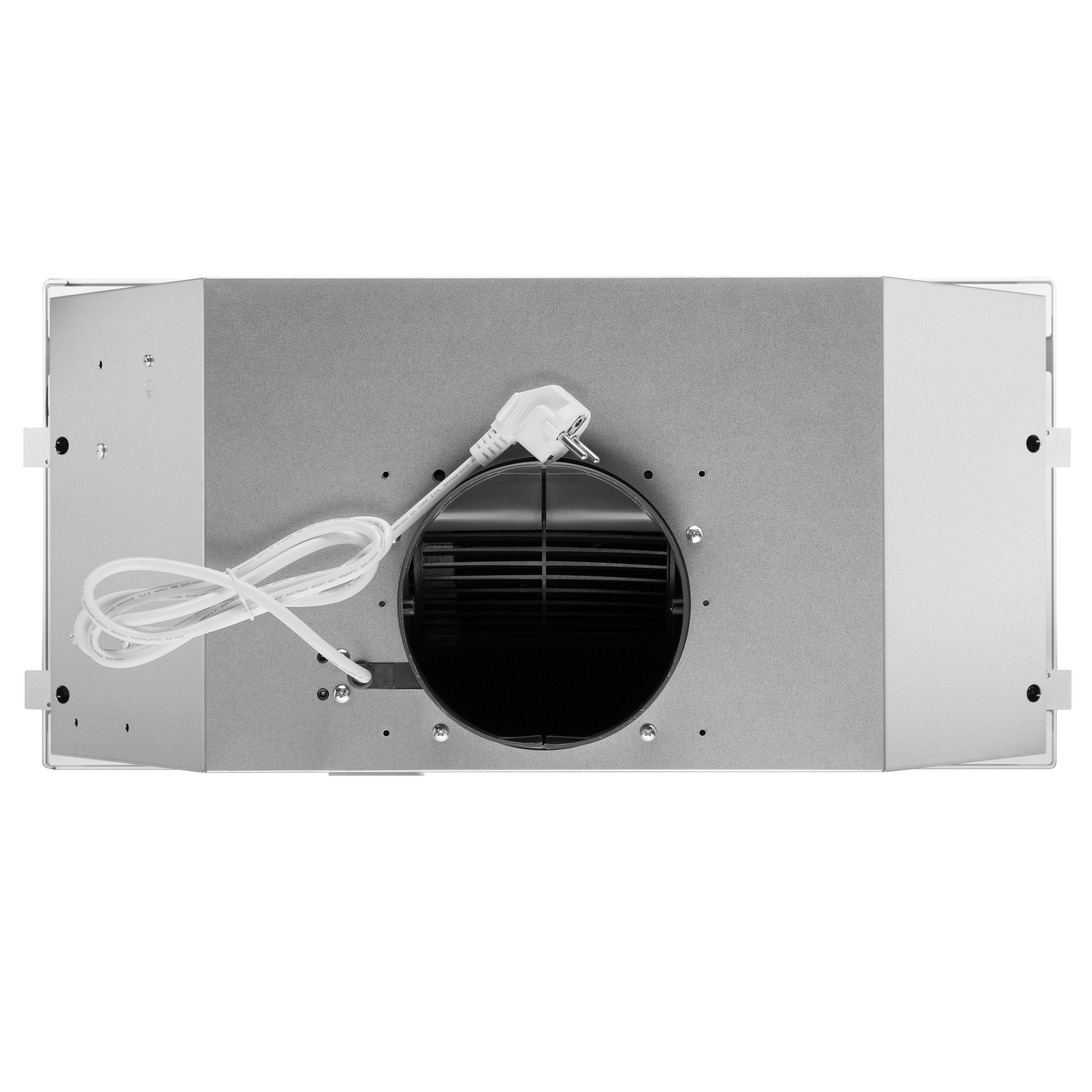 картинка Кухонная вытяжка MAUNFELD TRAPEZE 602SGG белый от PlazaTech