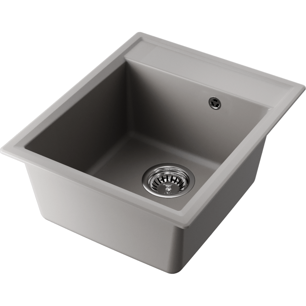 картинка 4993604 кухонная мойка Omoikiri Daisen 42-GR Artgranit/leningrad grey от PlazaTech