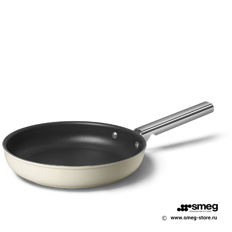 картинка SMEG CKFF2601CRM Сковорода 26 см, кремовая от PlazaTech