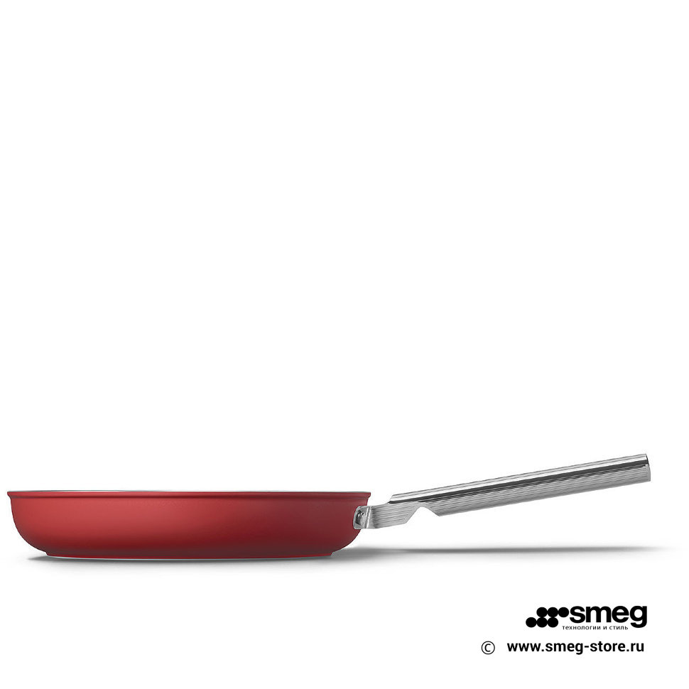 картинка SMEG CKFF2801RDM Сковорода 28 см, красная от PlazaTech