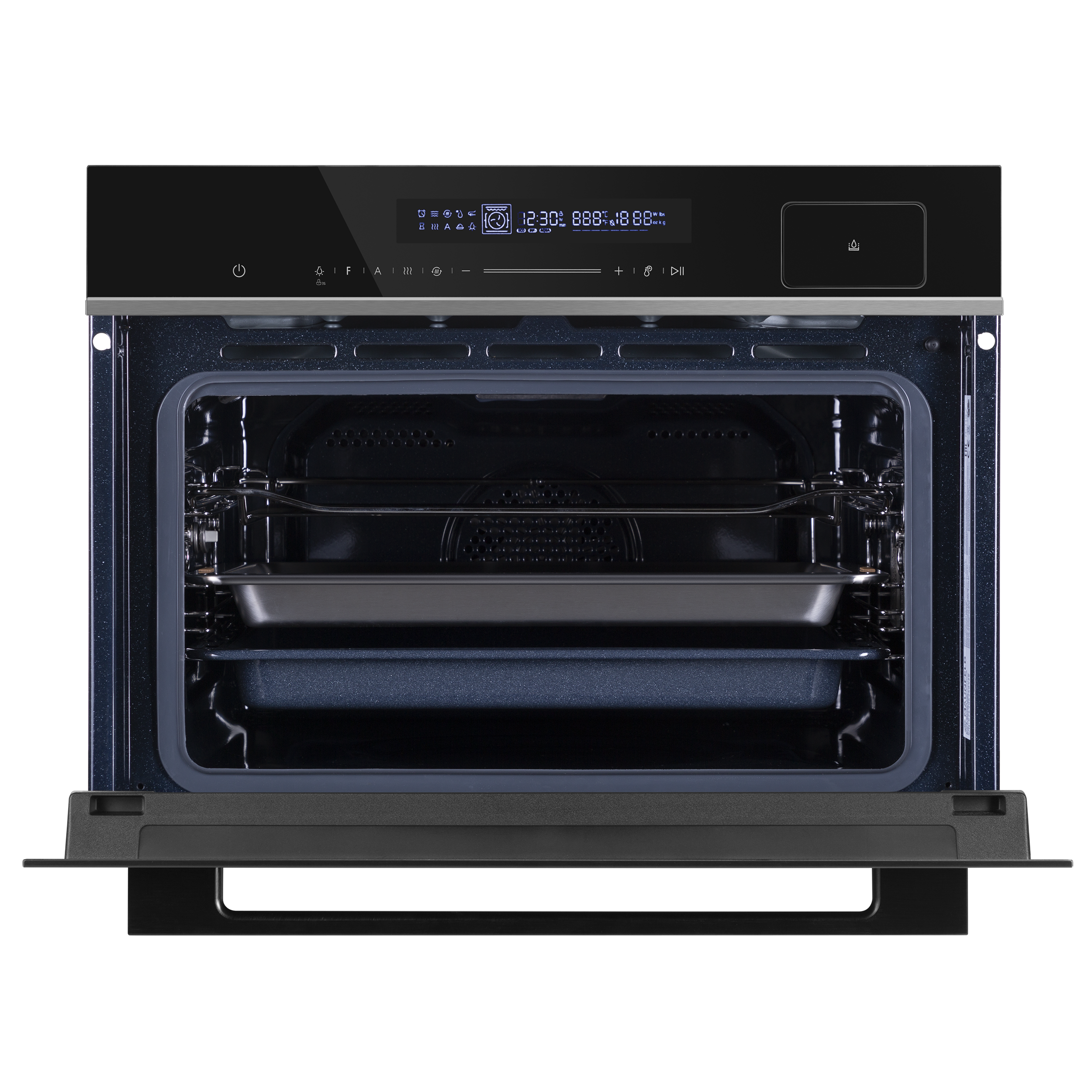 картинка Шкаф духовой электрический с паром MAUNFELD MCMO5016STGB от PlazaTech