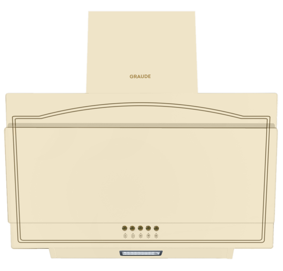 картинка Настенная вытяжка Classic GRAUDE DHK 60.1 EL от PlazaTech