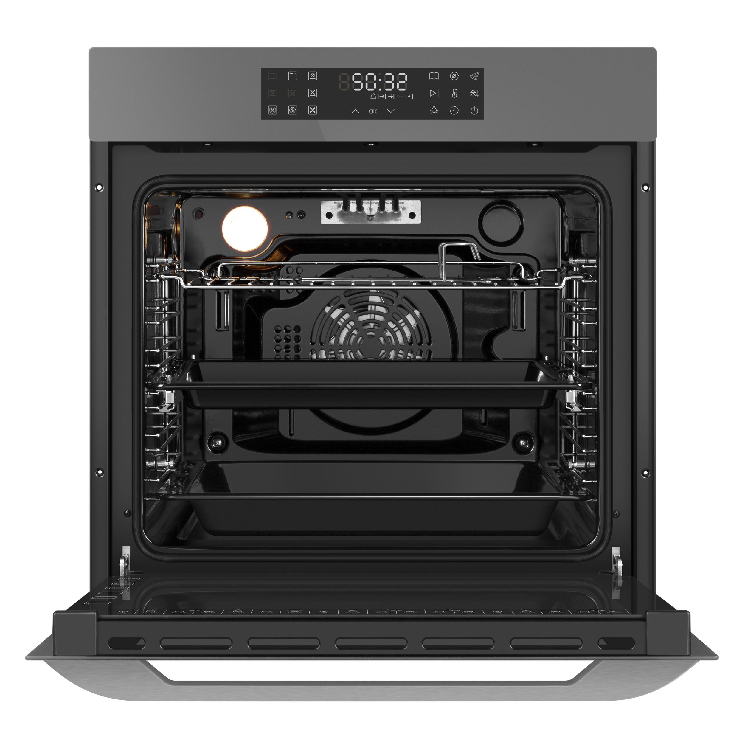 картинка Шкаф духовой электрический MAUNFELD EOEH7614LGR от PlazaTech