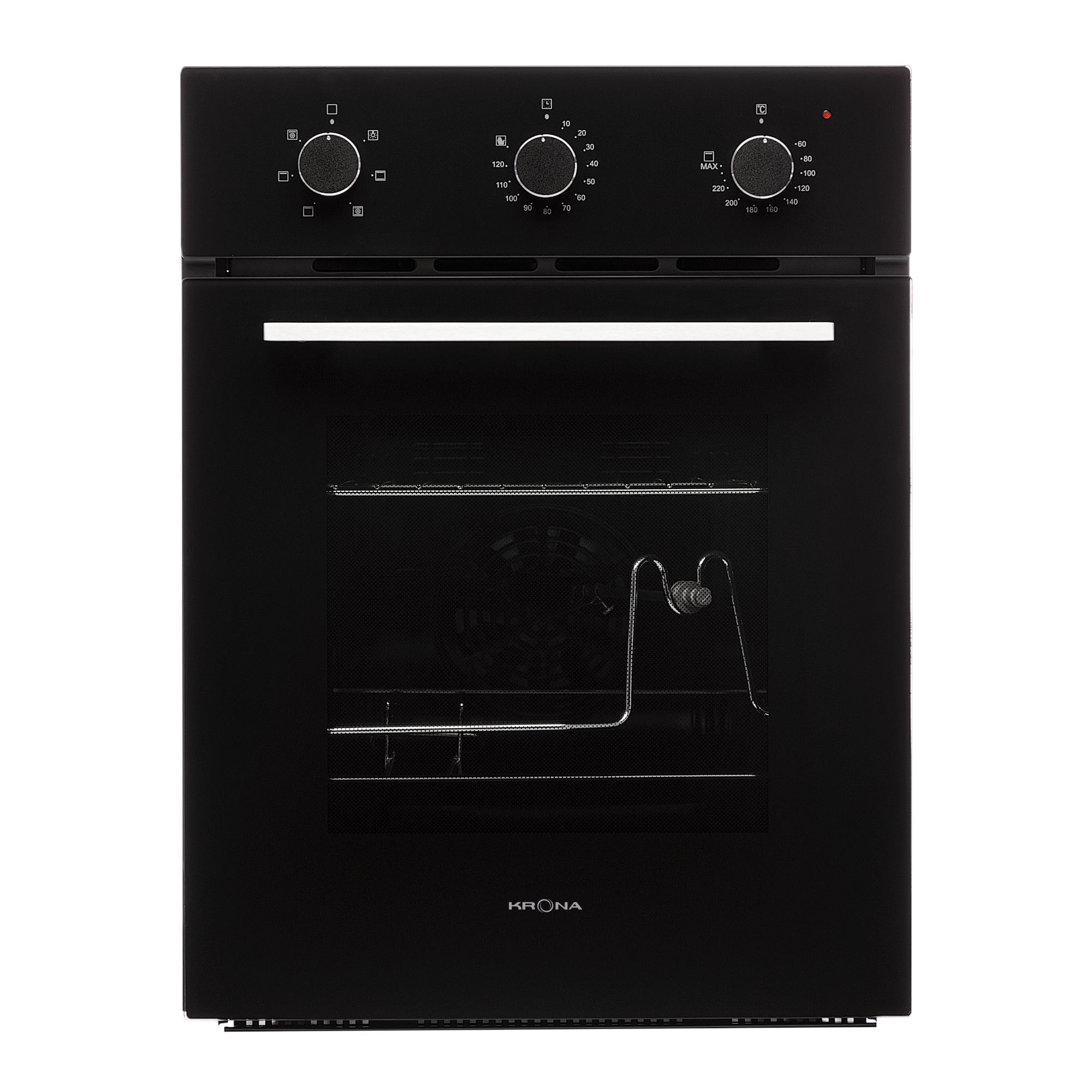 картинка CORRENTE 45 BL электрический духовой шкаф (независимый) от PlazaTech