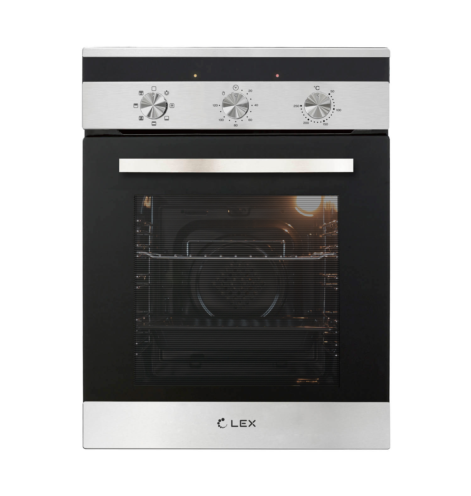 картинка Встраиваемый духовой шкаф электрический Lex EDM 4570 IX от PlazaTech