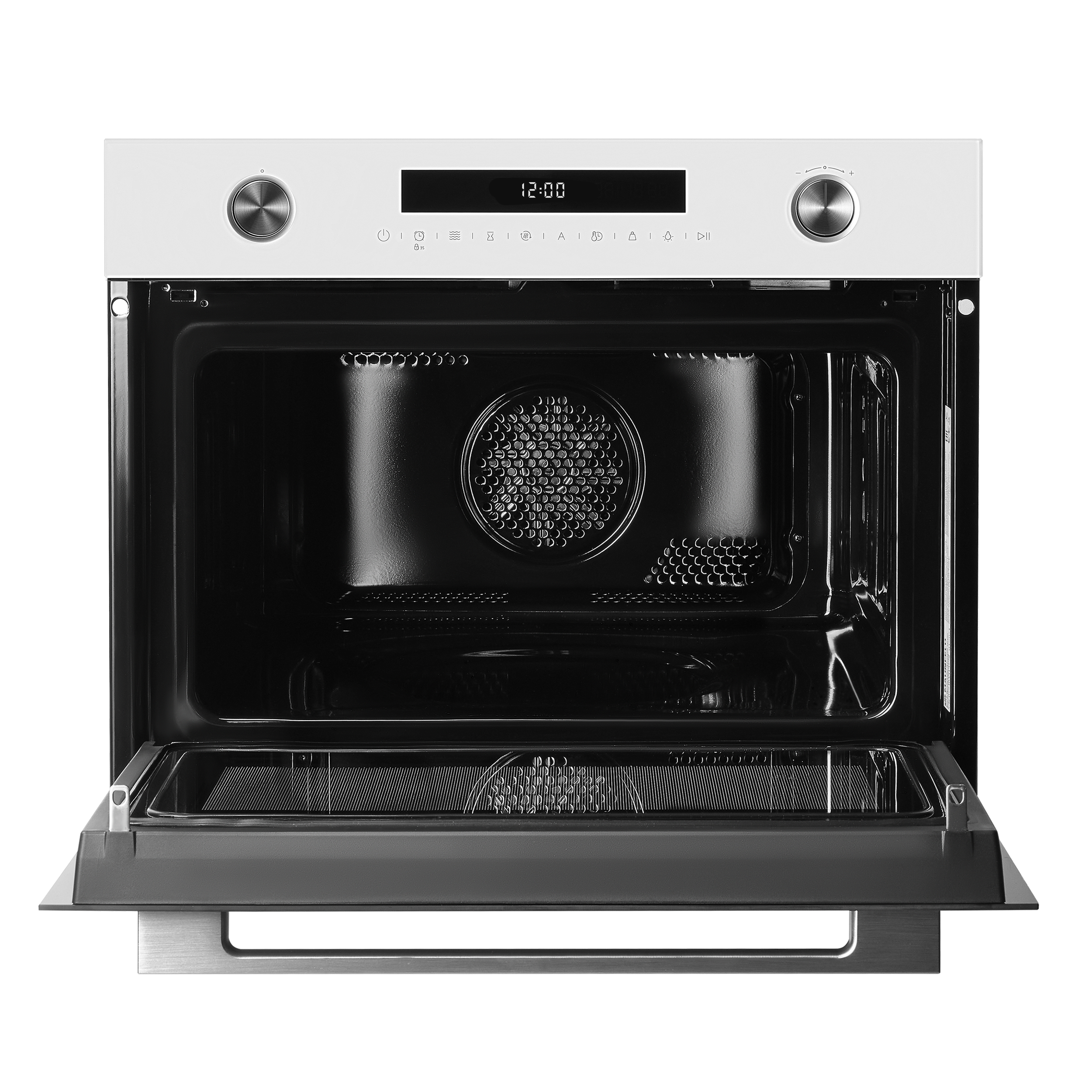картинка Компактный духовой шкаф с функцией СВЧ MAUNFELD MCMO5015MFW от PlazaTech