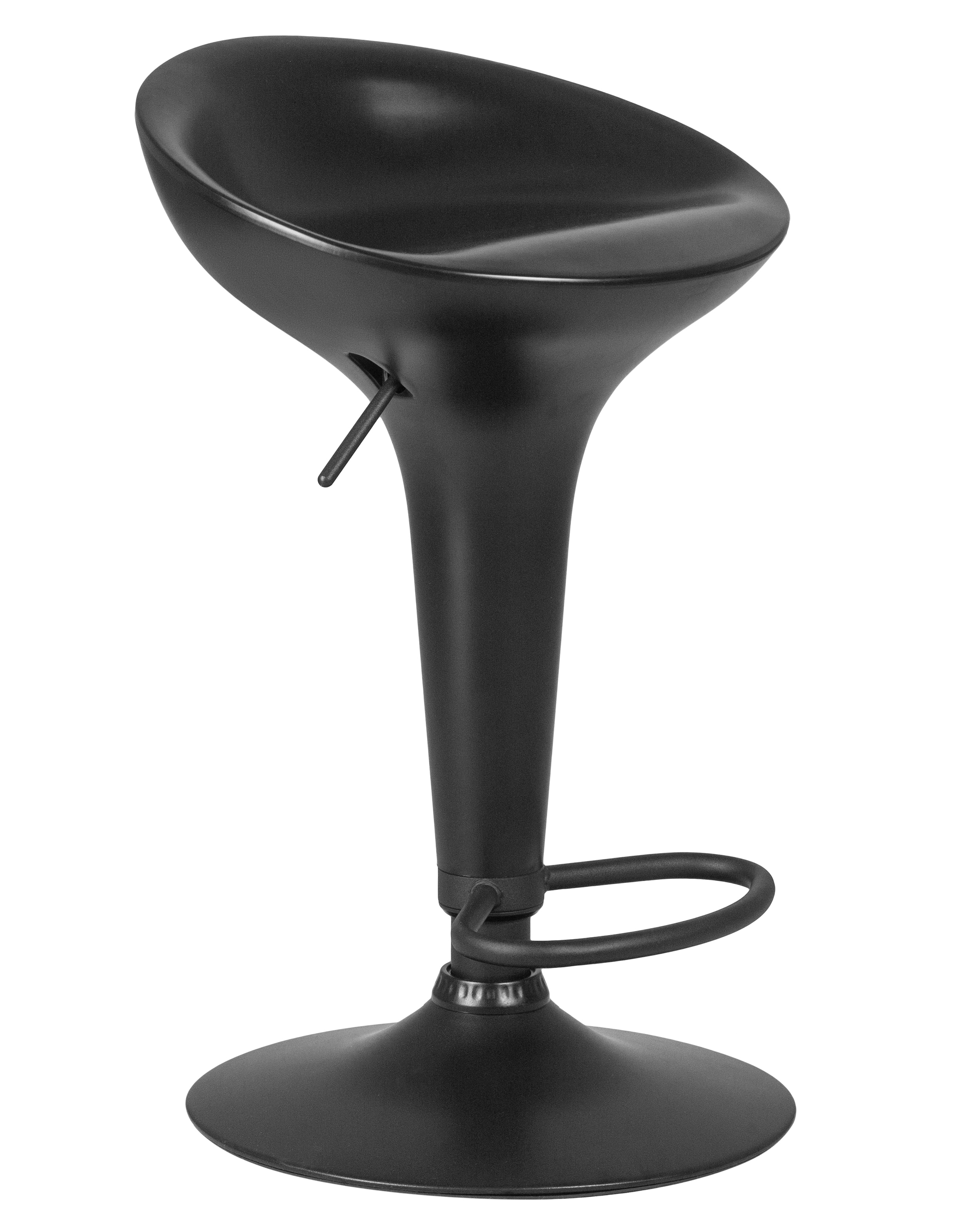 картинка Стул барный DOBRIN BOMBA BLACK (чёрный) от PlazaTech