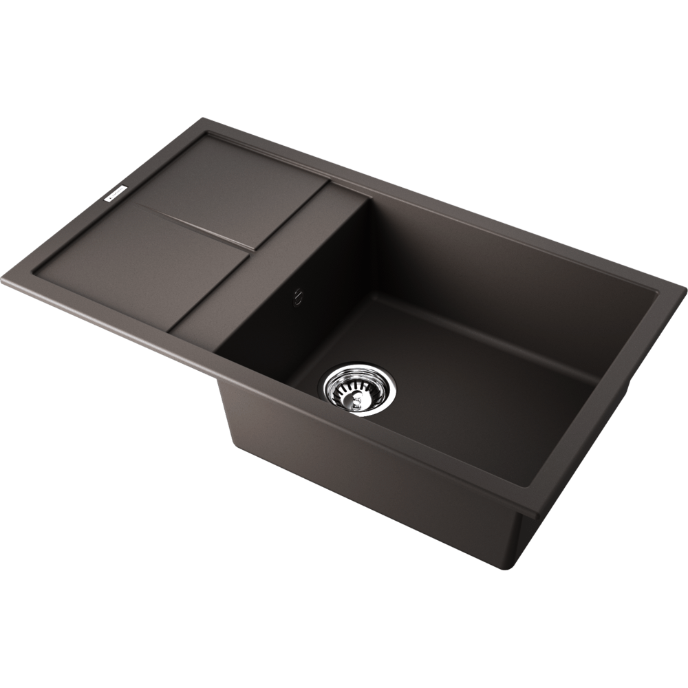 картинка 4997233 кухонная мойка Omoikiri Sumi 86-ES Tetogranit/espresso от PlazaTech