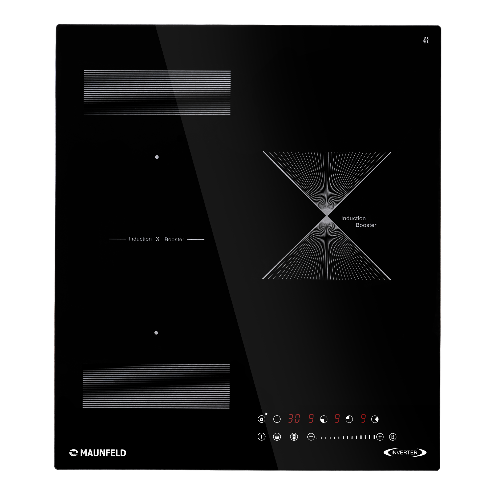 картинка Индукционная варочная панель MAUNFELD CVI453SBBKD Inverter от PlazaTech