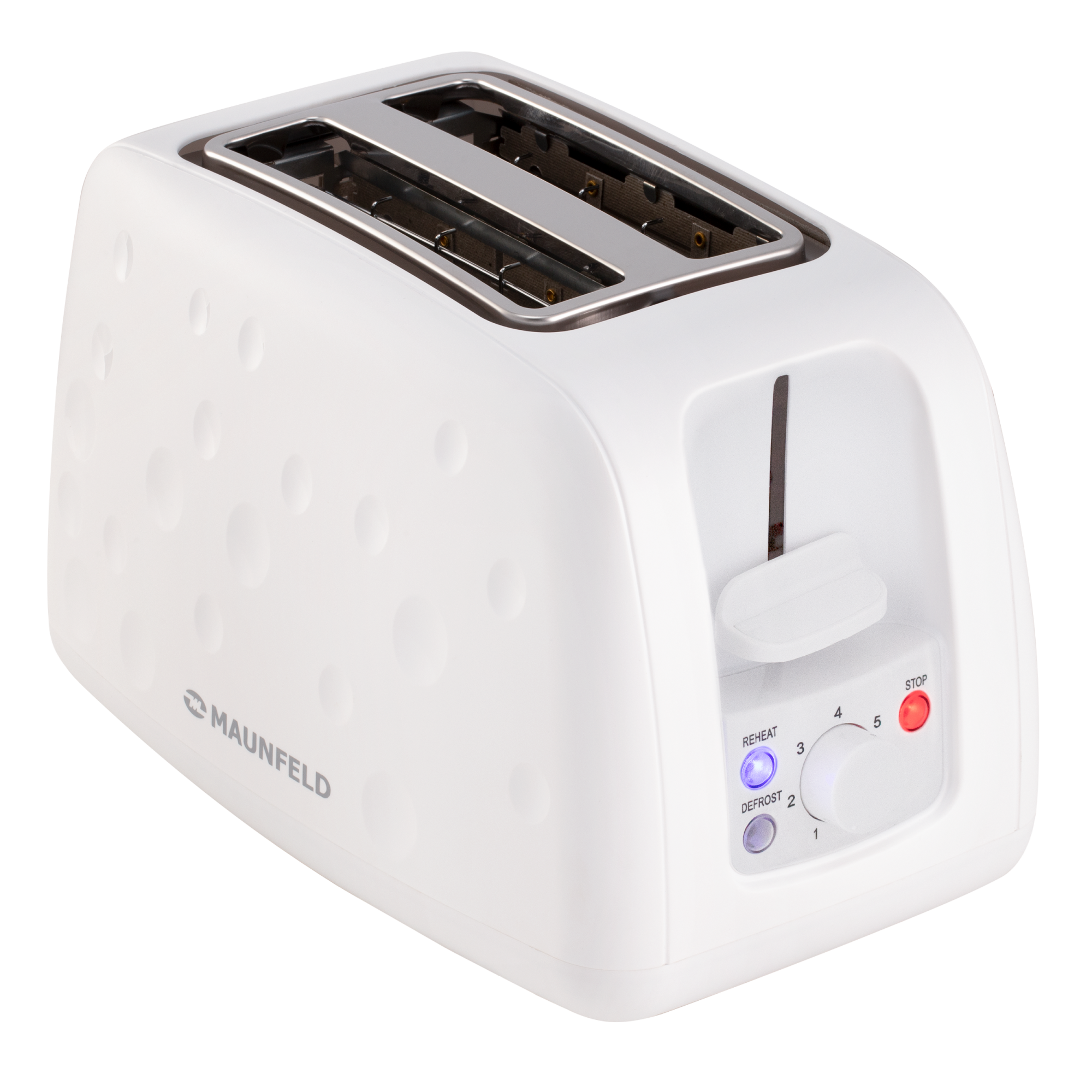 картинка Тостер MAUNFELD MFT-847WH от PlazaTech