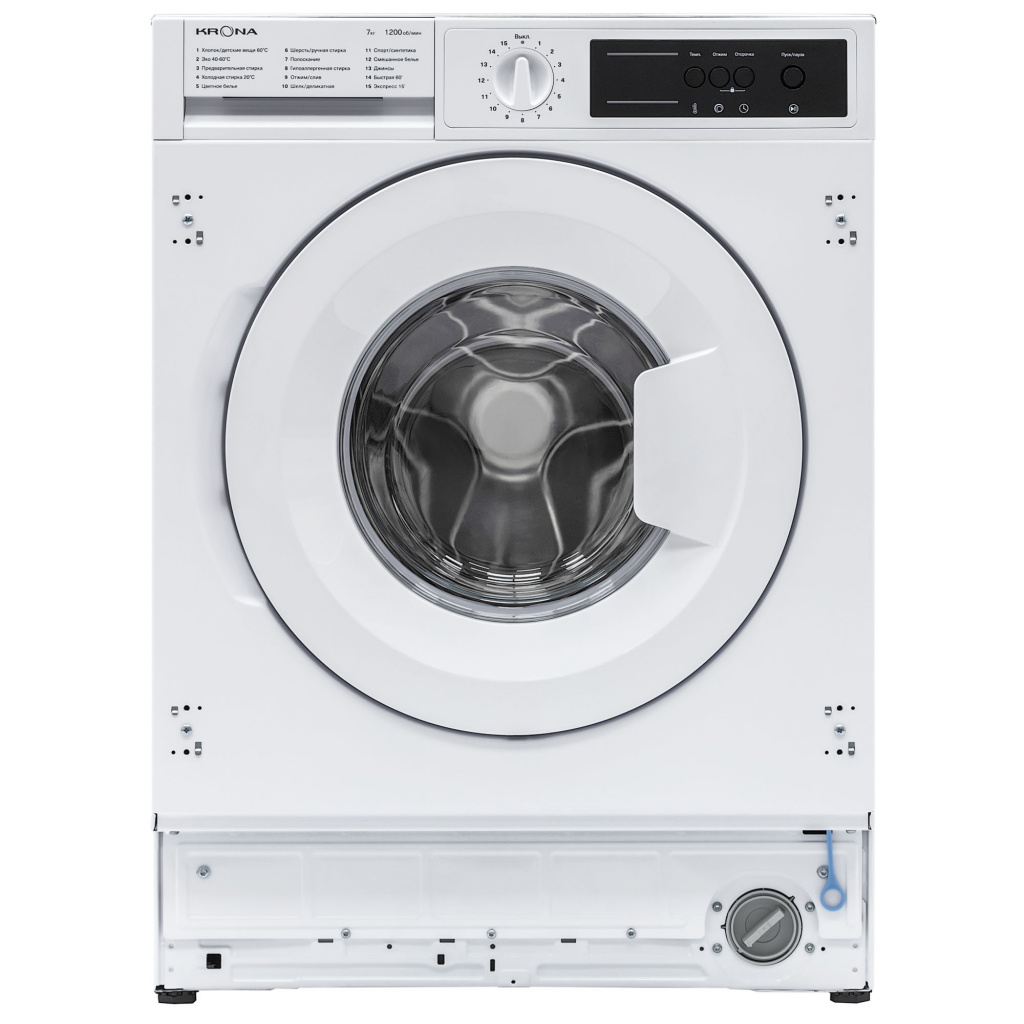 картинка KAYA 1200 7K WHITE встраиваемая стиральная машина от PlazaTech