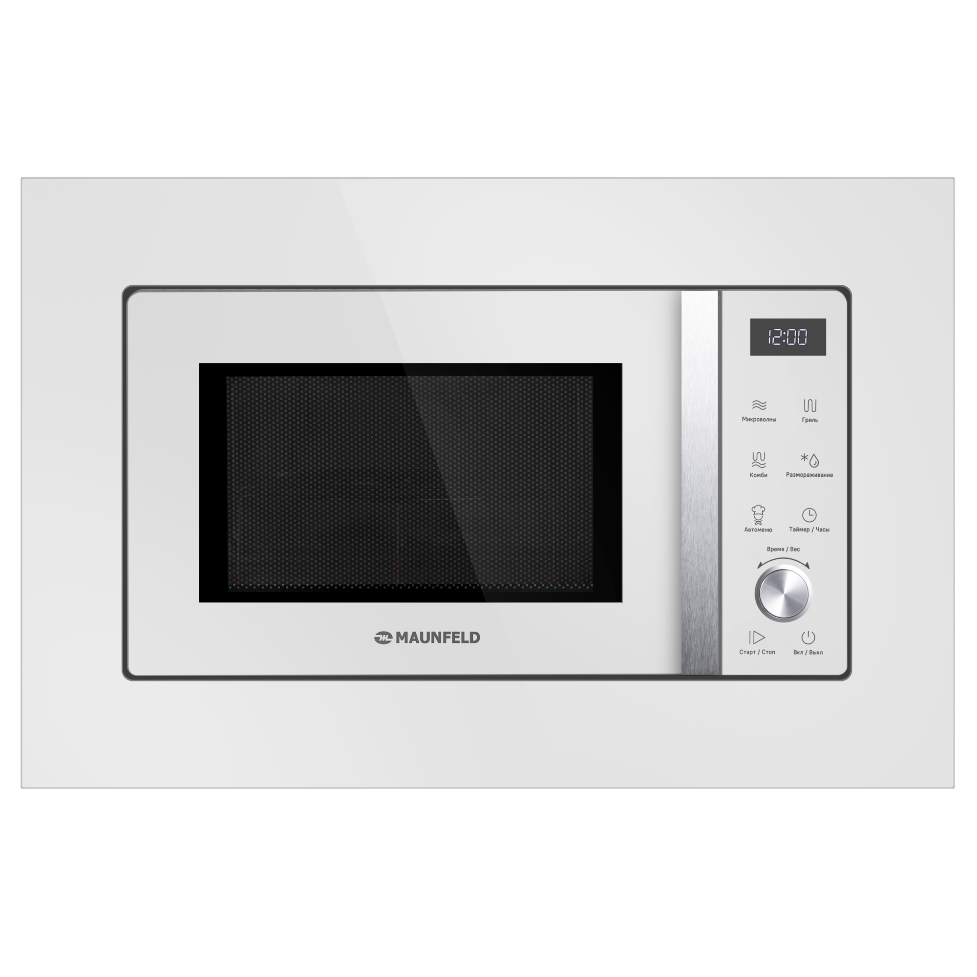 картинка Микроволновая печь встраиваемая MAUNFELD JBMO1225FSGW02 от PlazaTech