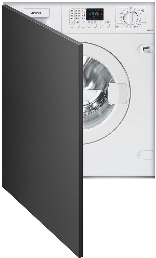 картинка SMEG LSIA147S Встраиваемая стиральная машина с сушкой, 60 см, цвет белый от PlazaTech