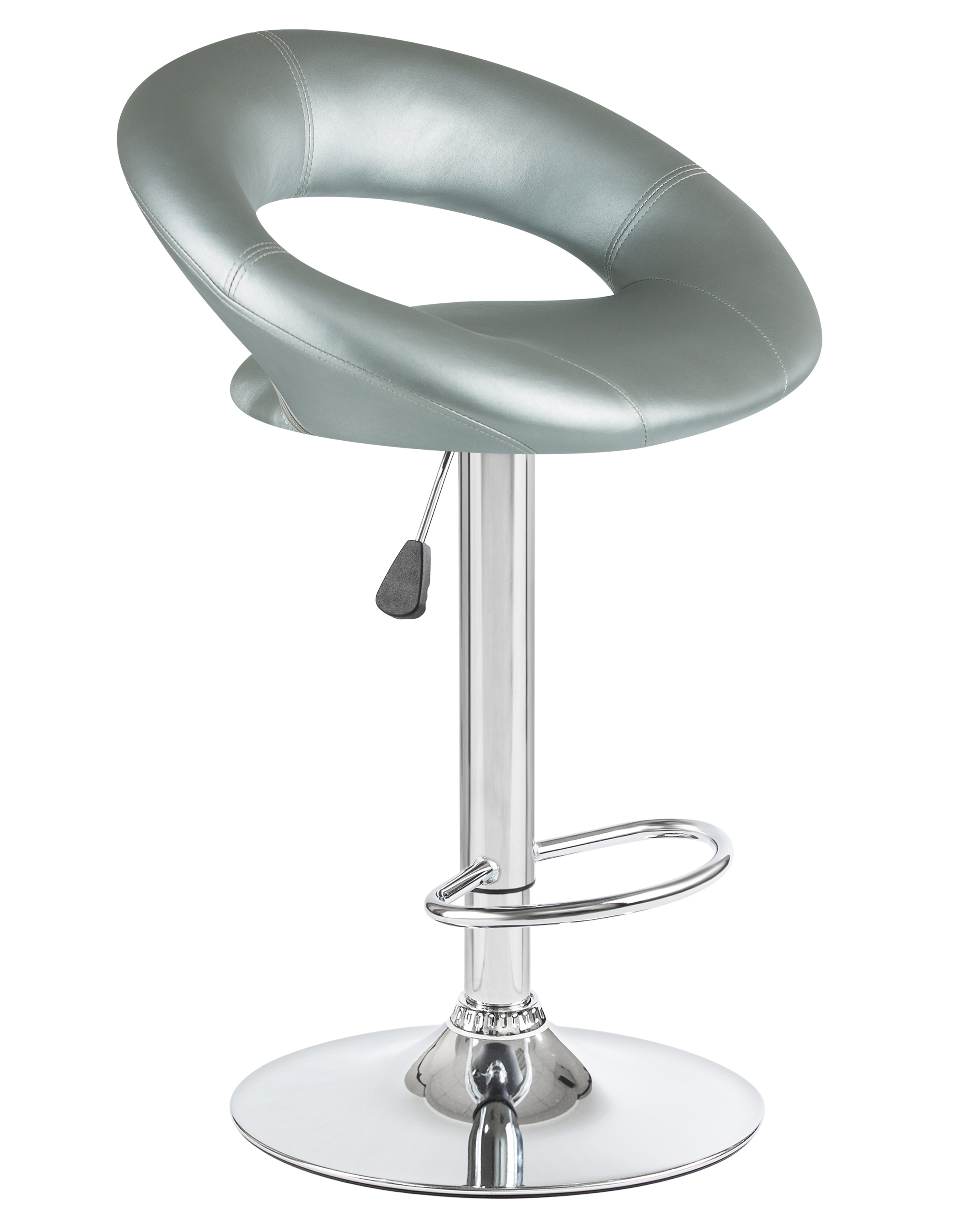 картинка Стул барный DOBRIN MIRA (серебряный) от PlazaTech