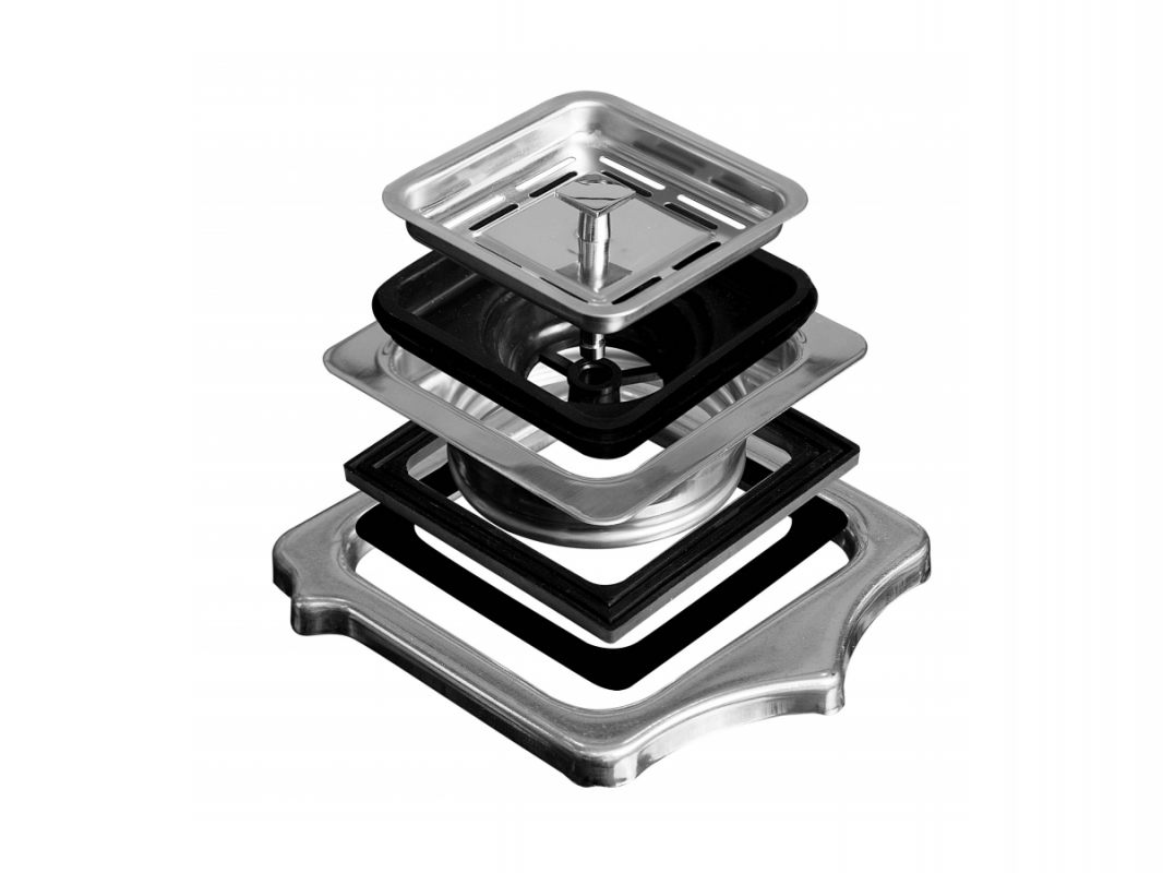 картинка Переходник для измельчителя, квадратный от PlazaTech