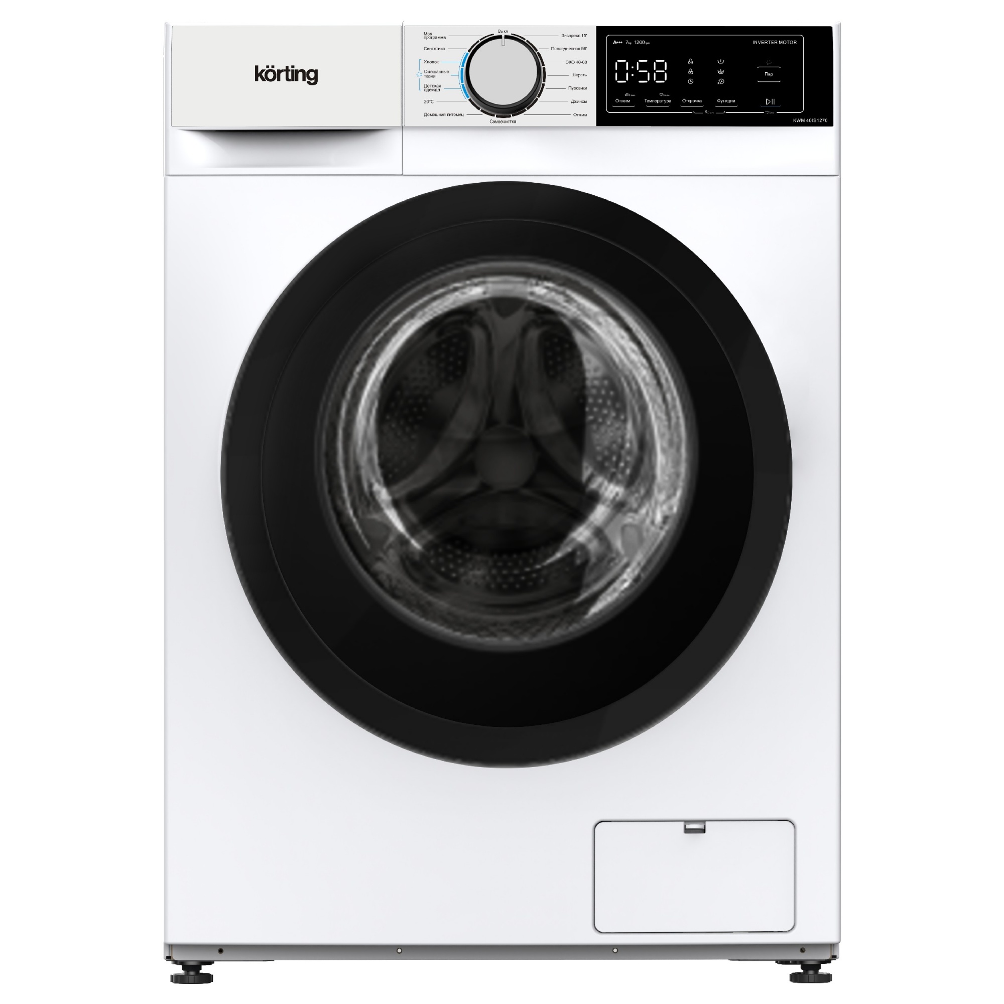 картинка Стиральная машина Korting KWM 40IS1270 от PlazaTech