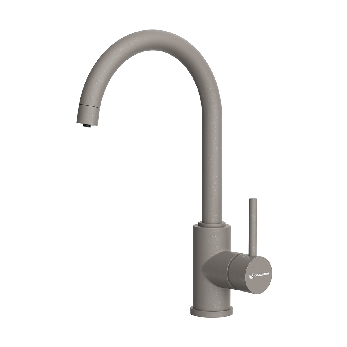 картинка 4994406 смеситель для кухни Omoikiri Shinagawa 2 Plus-GR латунь/leningrad grey от PlazaTech